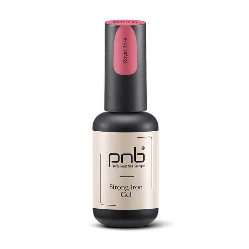 Гель-архітектор для нігтів PNB UV/LED Strong Iron Gel, Royal Rose, 8 мл